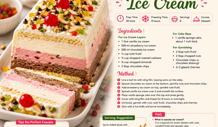 cassata ice cream recipe